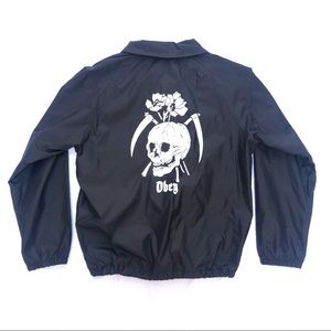 OBEY SKULL WINDBREAKER